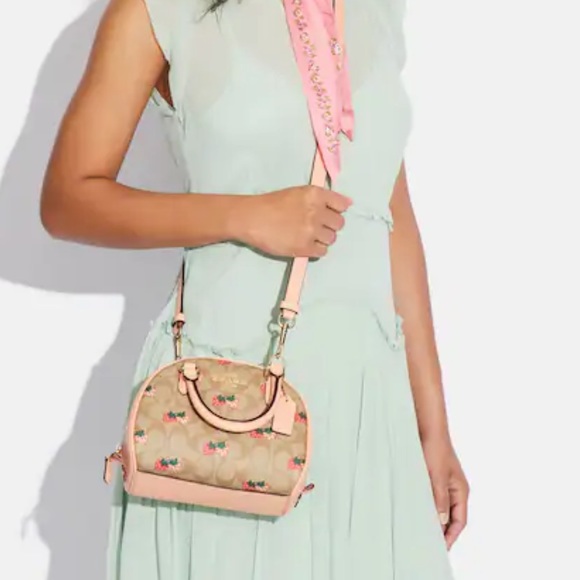 FIRM PRICE Coach Satchel - Picture 5 of 9